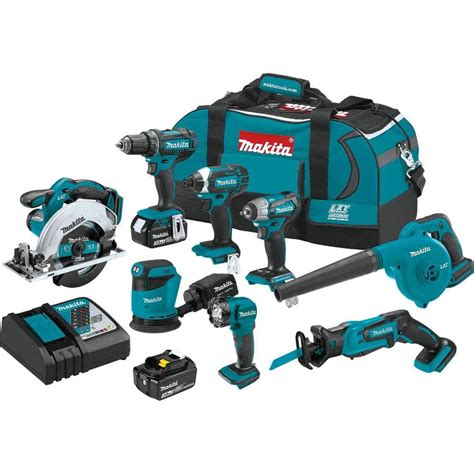 Ideal for woodworkers, carpenters, furniture makers, floor installers, deck builders and general contractors, the powerful 11 Amp motor with electronic speed control maintains constant speed under load and allows fast material removal with a 4 in. . Home depot makita